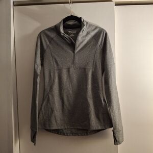 Natural Reflections Women's Heather Gray Pullover Sweater Top